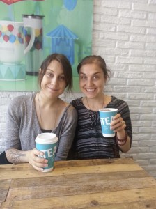 She came all the way to California to do that thing we always do in BC