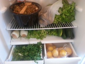 As I always say, keep your fridge looking like the produce department/jungle