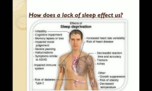 lack of sleep