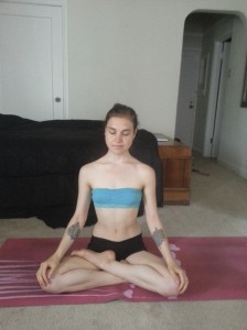 11 minutes of blissing in.