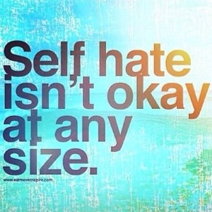 no self hate