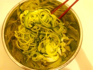 zucchini noodles