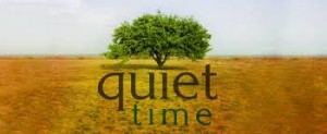 quiet time